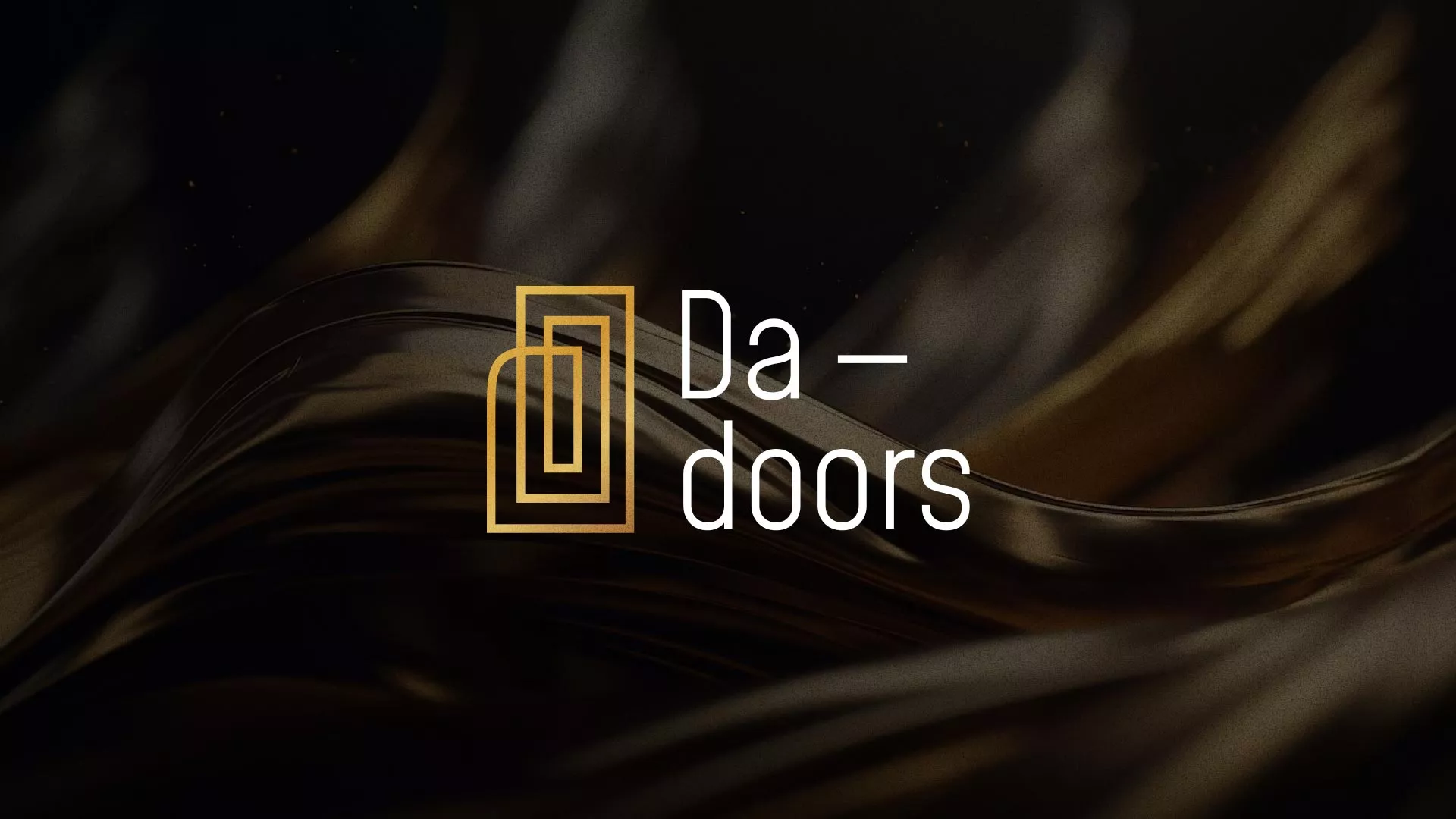 Разработка логотипа для компании «DA-DOORS» в Донецке